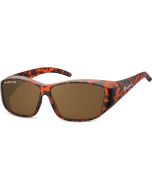 Montana Eyewear Polarised Fitover FO4B Tort/Brown 62x12-150