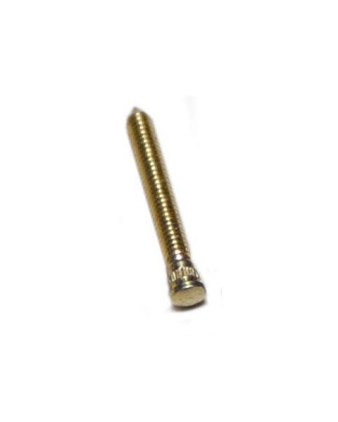 Round Head Bolts H1.8mm X  L10.5mm X D1.4mm Gold 25 pcs