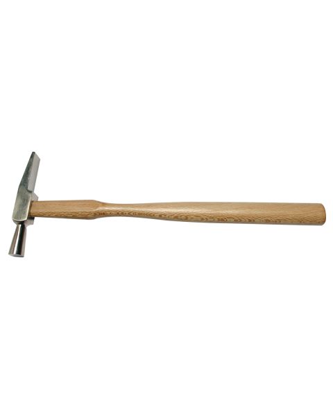 Swiss Style Hammer 80 mm Wide Head. Nickel Plated