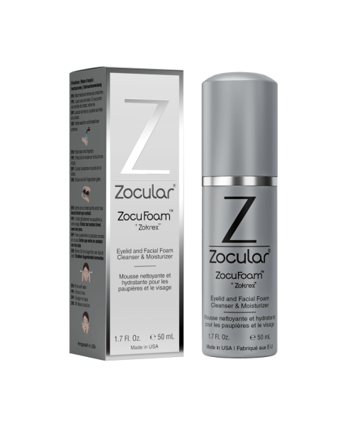 ZocuFoam Eyelid Cleanser & Moisturiser 50ml RRP £35.00