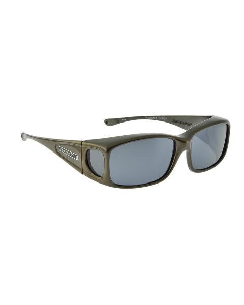 JP Fitovers Razor Gun Metal/Grey Lenses Small