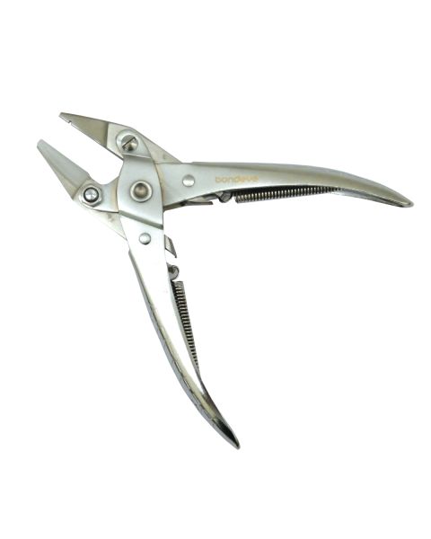 Parallel Jaw Pliers with One 7mm Wide Nylon Jaw