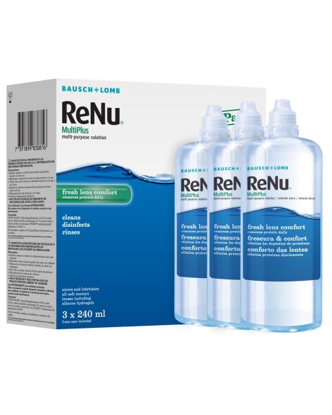 Renu Multiplus 3 Pack 240ml RRP £22.42